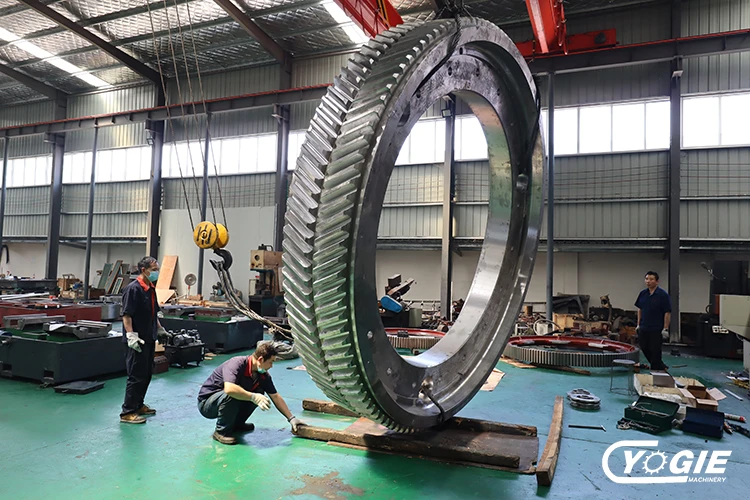 Large Double Helical Bull Gear Large Double Helical Bull Gear